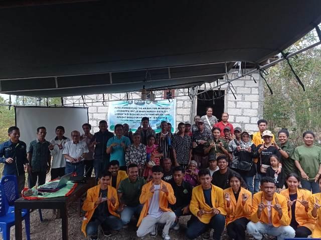 Prodi Kimia FST Undana Kolaborasi dengan USAID IUWASH Tangguh Bangun Smile Burn di Baumata