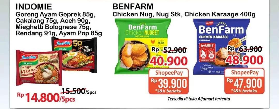 Belanja Irit di Alfamart 10-11 September 2022, Diskon Indomie, Mie Sedaap Beras Minyak Goreng Murah