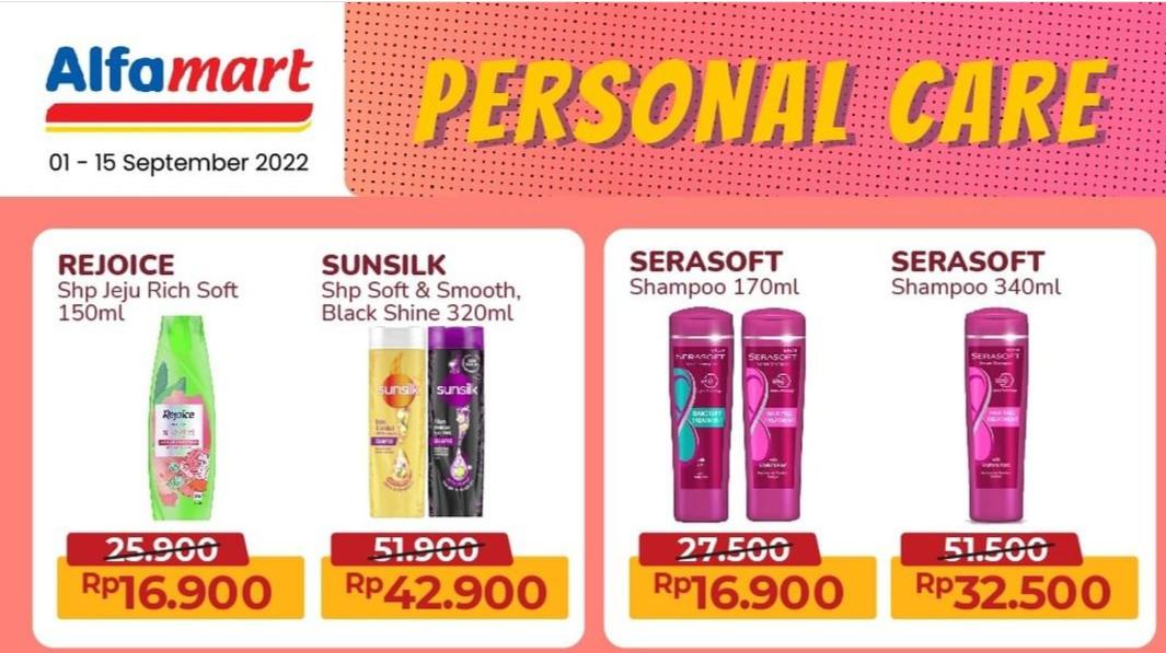 Promo Alfamart 12 September 2022, Sampo Murah: Pantene Rp17.500, Rejoice Rp16.900, Diskon Pomade
