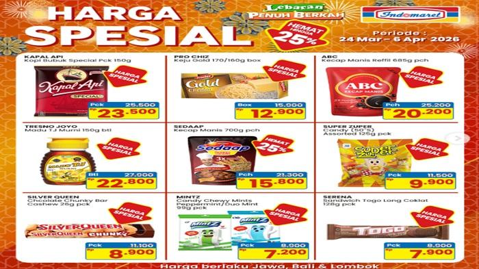Promo Indomaret HARGA SPESIAL, Pro Chiz Keju Gold Rp 12.900, ABC Kecap Manis Rp 20.200