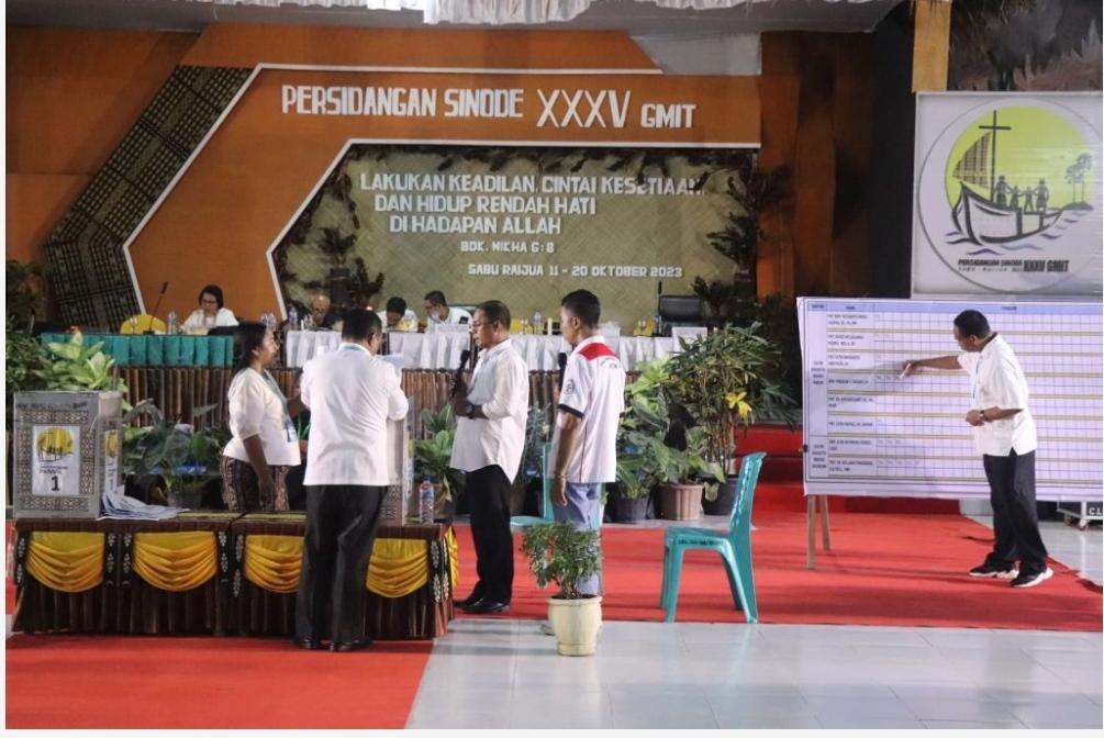 BREAKING NEWS: Sah! Pendeta Samuel Pandie Terpilih Jadi Ketua Majelis Sinode GMIT