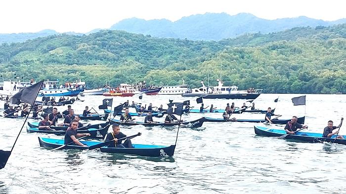 Semana Santa Larantuka, Sampan Kawal Yesus Tersalib Membentuk Kontas Rosario