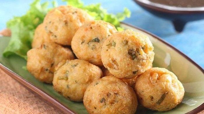 Resep Makanan, Bakso Goreng Kriuk Camilan Krenyes dengan Sambal Cocol Saus
