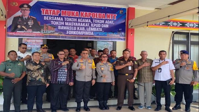 Ratusan Personel Polres Lembata Amankan Perayaan Paskah