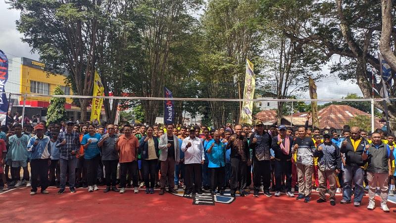 Jelang Hardiknas, SMA Efata SoE Gandeng Lukas Banu Gelar Turnamen Bola Voli bagi Pelajar di TTS