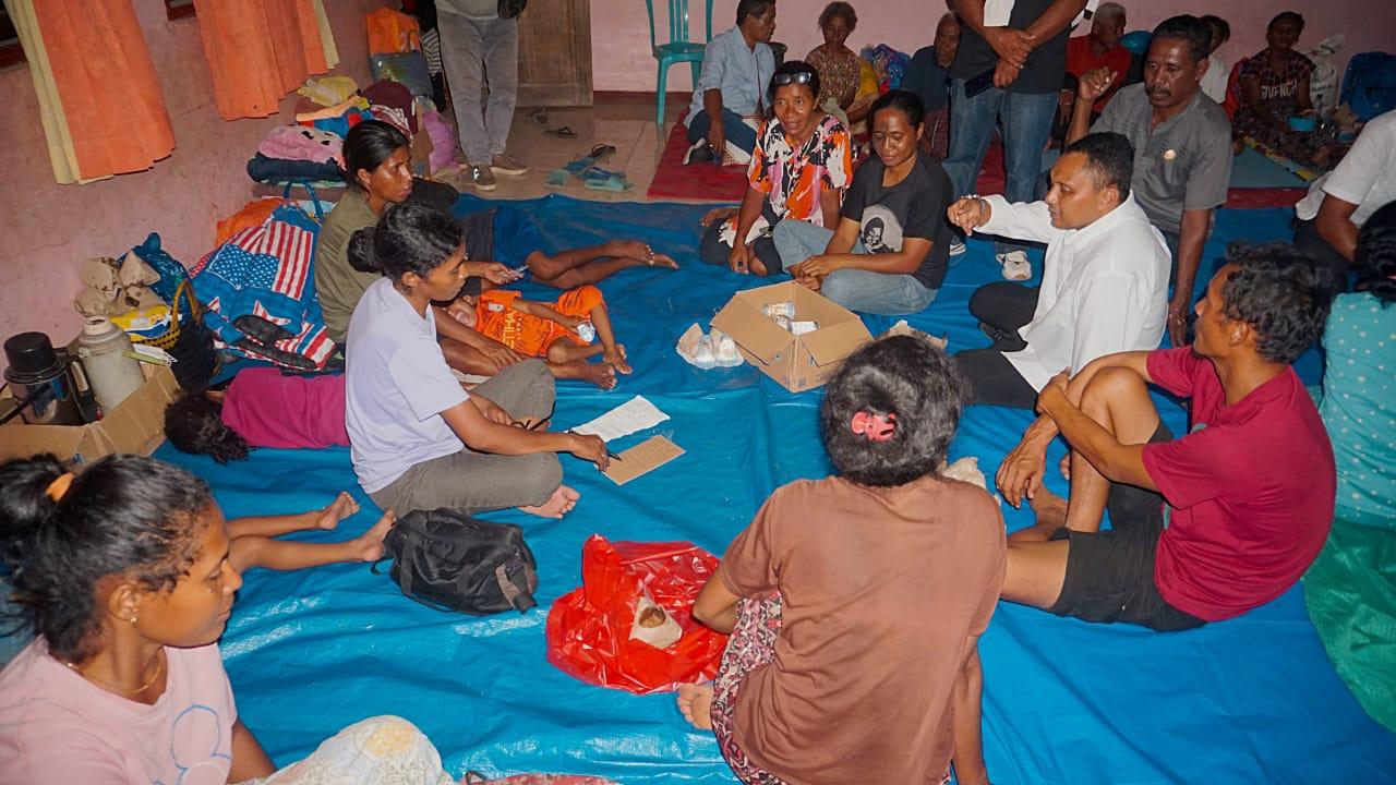 SPK Hadir di Kamp Pengungsian, Indentifikasi Kebutuhan Dasar Pengungsi Erupsi Lewotobi