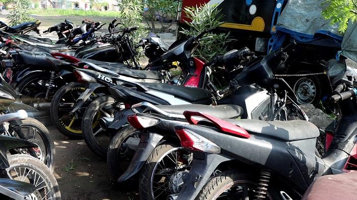 Satlantas Polres Lembata Sita Kendaraan Bodong dari Luar NTT