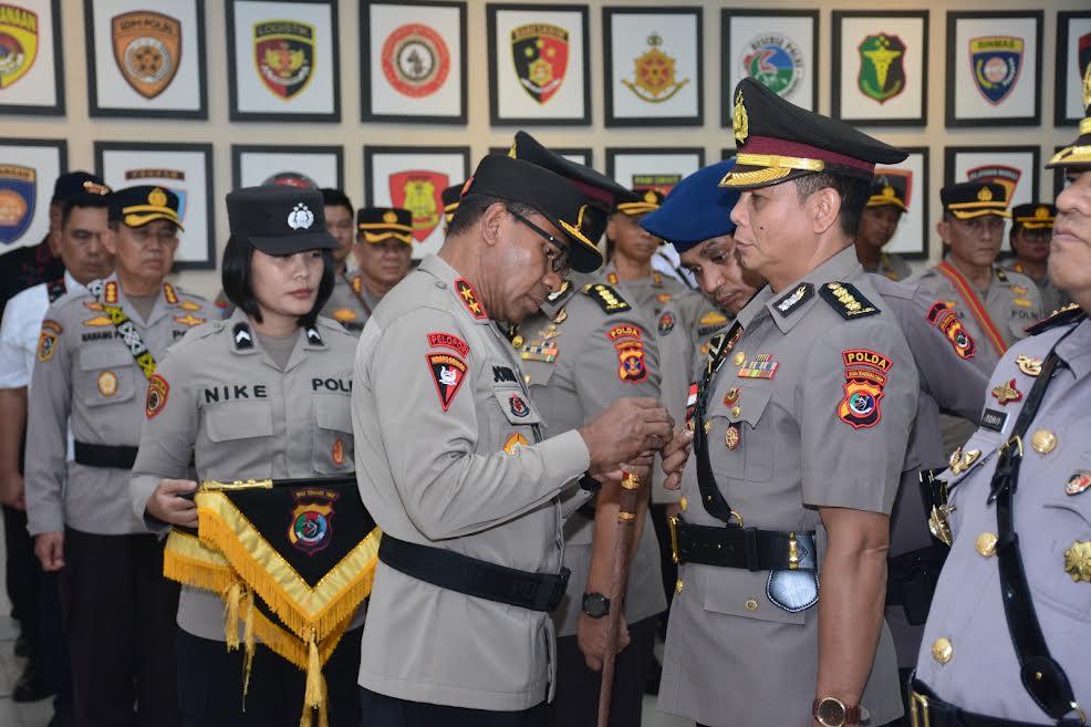 Pimpin Sertijab Dua PJU dan Lima Kapolres, Kapolda NTT Minta Amankan Pemilu 2024 dan Berantas TPPO