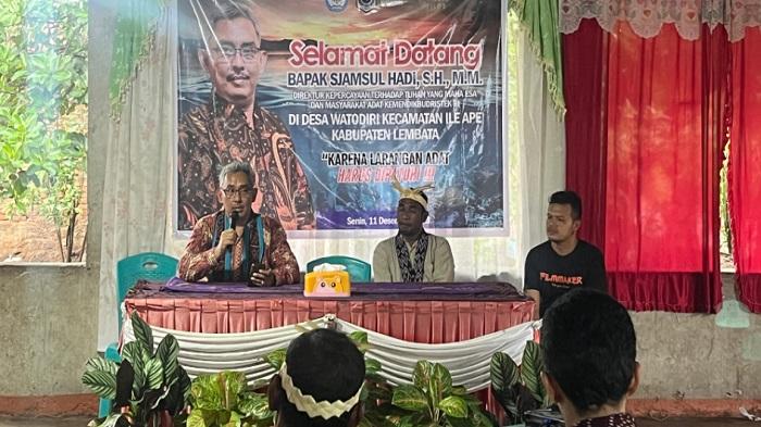 Sjamsul Hadi Dinilai Mampu Menggerakkan Program Kesadaran Berbudaya Lokal di NTT
