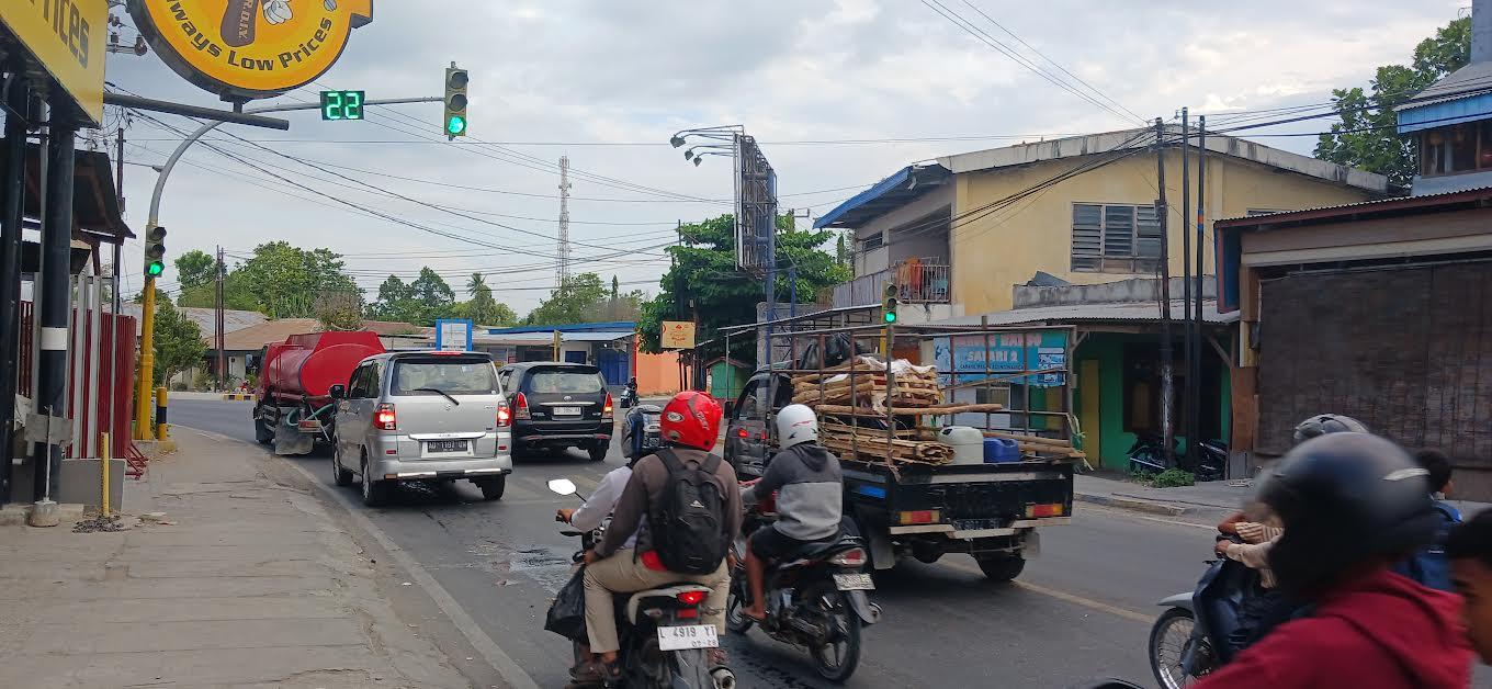 Timer Traffic Light Jalur Pertigaan Payeti Jadi Potensi Rawan Lakalantas