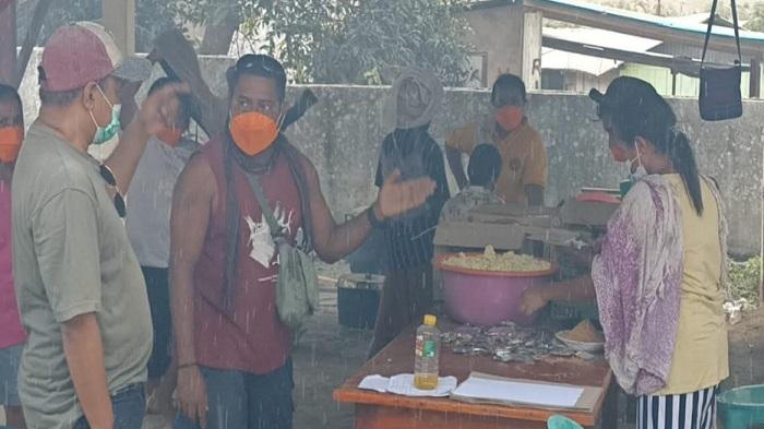 Abu Vulkanik Lewotobi Berterbangan, Dapur Umum Dipindahkan ke Konga Flores Timur