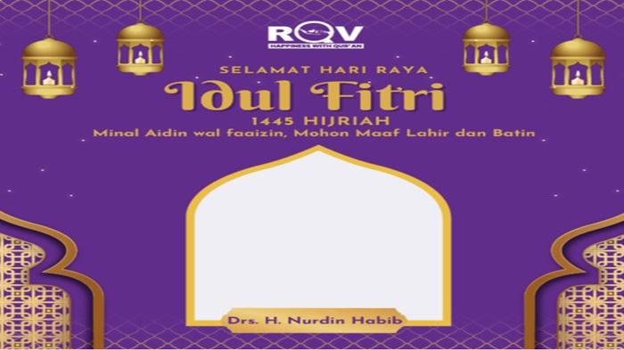 Link Twibbon Idul Fitri 2024 Keren dan Gratis, Semarakkan Hari Raya Idul Fitri 1445 H