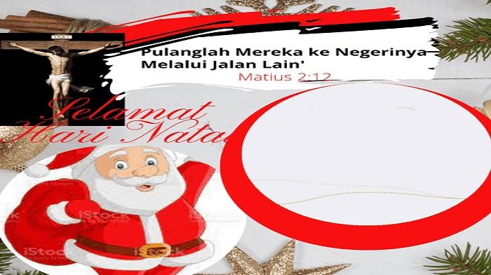 Twibbon Selamat Natal dan Tahun Baru 2023, Cocok Jadi Status di Media Sosial