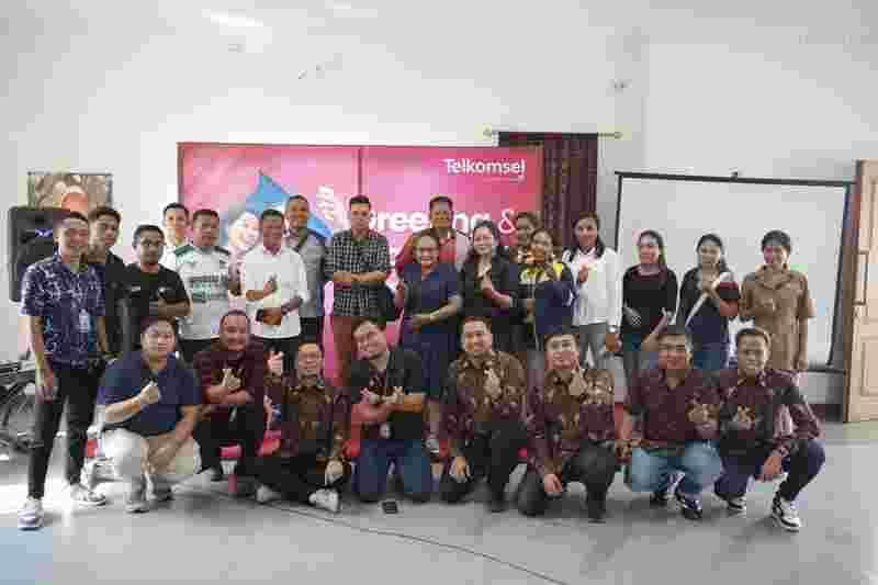 Semakin Dekat dengan Pelanggan, Telkomsel Adakan Gathering Bersama Pelanggan Prioritas di Sikka NTT