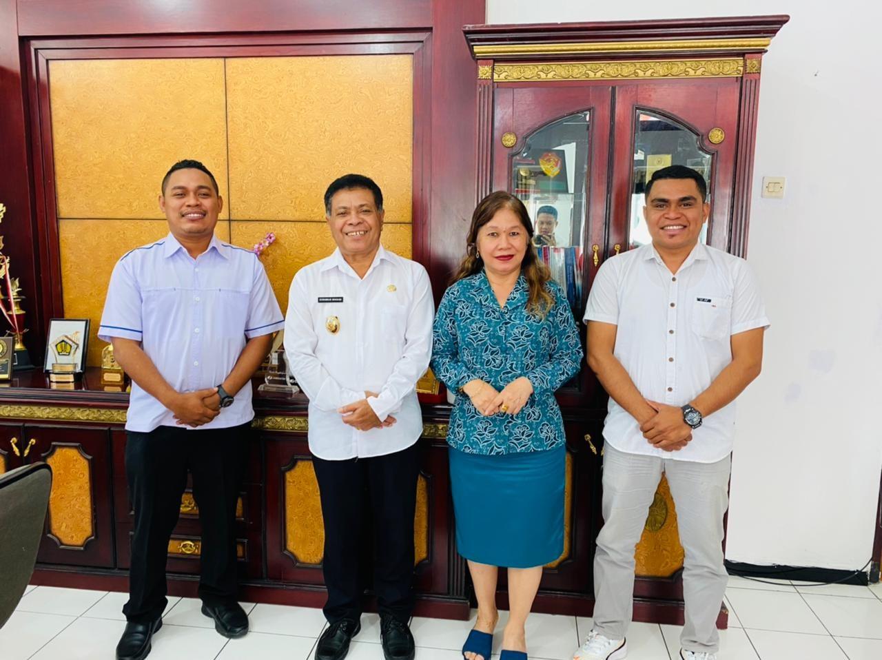 Taruna Akademia Audiensi dengan Wakil Bupati TTU