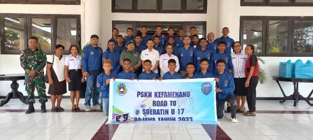 Bupati Timor Tengah Utara Juandi David Beri Support kepada Tim PSKN U-17
