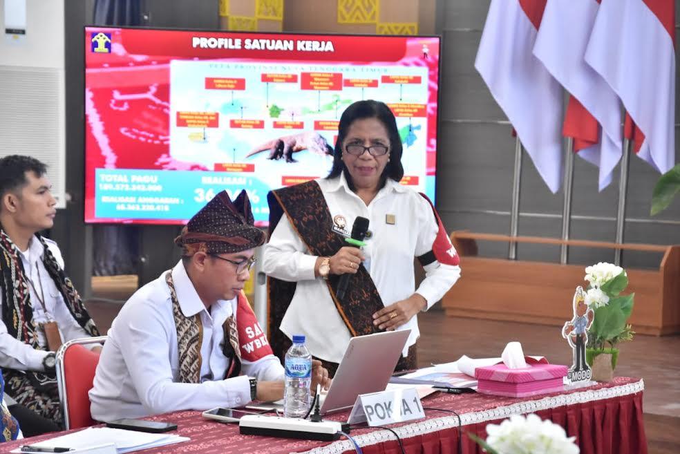 Kanwil Kemenkumham NTT Raih Apresiasi Tinggi dari Tim Evaluator dalam Pembangunan Zona Integritas