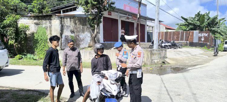 Polres Sumba Barat Gelar Operasi Penertihan Miras dan Knalpot Racing
