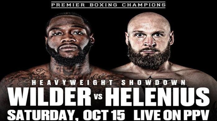 Tinju Dunia, Hasil Timbang Badan Bobot Robert Helenius Naik, Deontay Wilder Turun