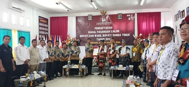 Hari Terakhir Daftar Bacabup-Wabup, Paket ULP-YH Optimis Raih Simpati Masyarakat Sumba Timur