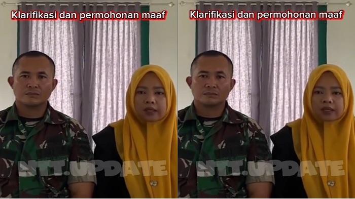 Viral NTT,Istri Anggota TNI AD Nafa Minta Maaf ke Keluarga Prada Lucky Namo
