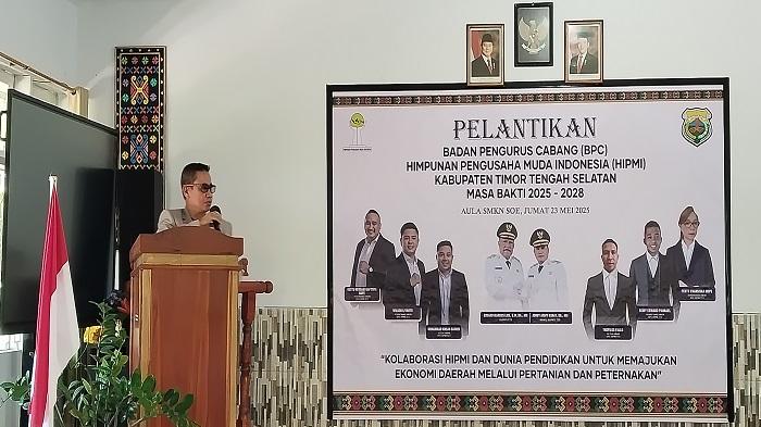 Wabup Army Konay Sebut Pemkab Terbuka untuk Dialog Bersama BPC HIPMI TTS