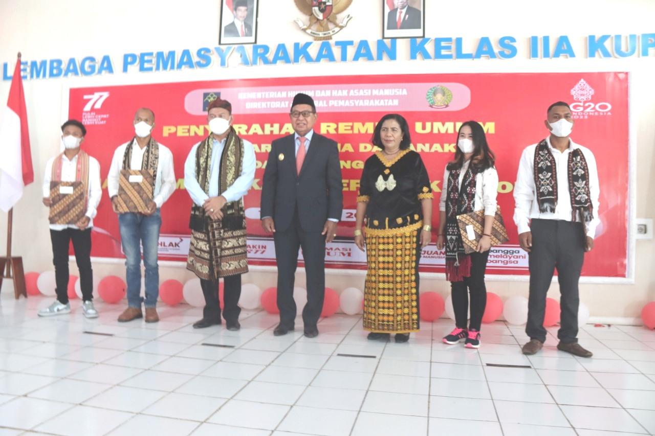 2.045 Narapidana di NTT Dapat Remisi Saat Peringatan HUT RI