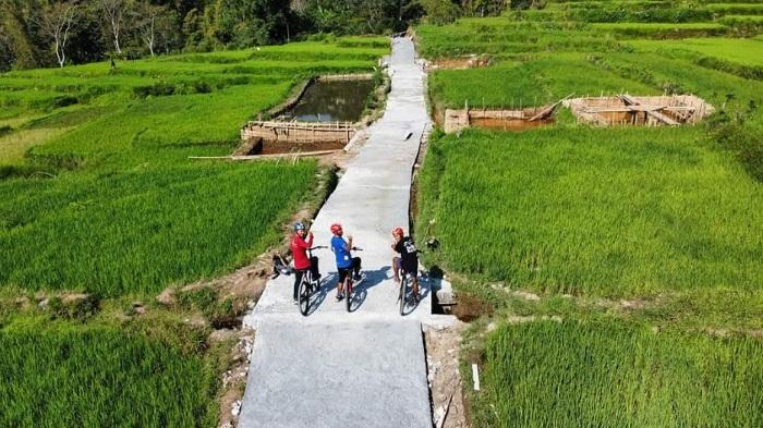 Wisatawan-sedang-bersepeda-melintasi-jalur-jalan-tanijalur-sepeda.jpg
