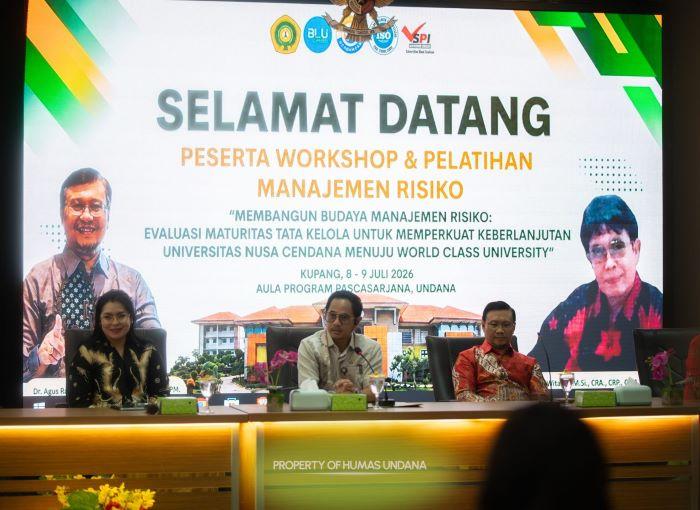 Undana Kupang Adopsi Manajemen Risiko Terintegrasi dalam Tata Kelola Birokrasi Kampus - Pos-kupang.com