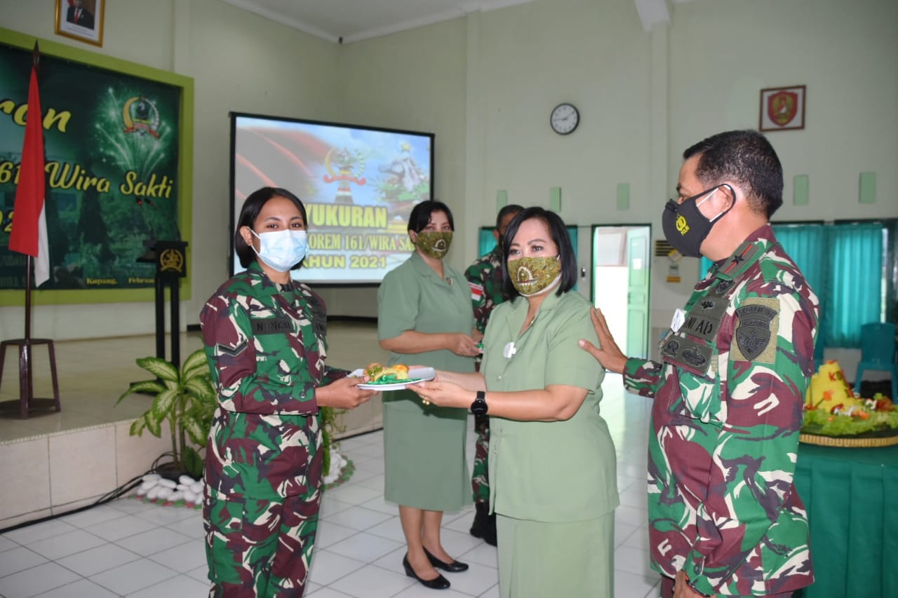 Syukuran HUT ke-60, Korem 161/Wira Sakti Rayakan Secara Berbeda, Begini Suasananya INFO