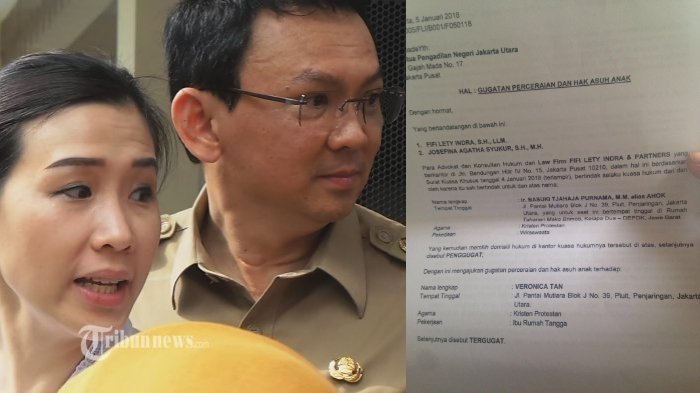 Reaksi Netizen Tentang Ahok yang Gugat Cerai Veronica Tan