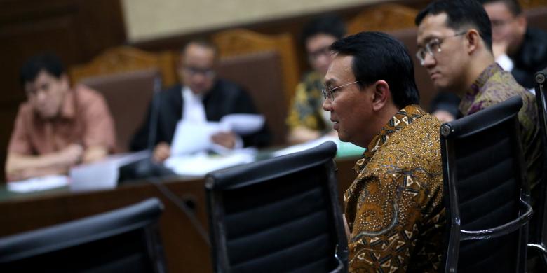 Ahok Sebut Taufik Kurang Ajar jika Benar Fitnah Dirinya