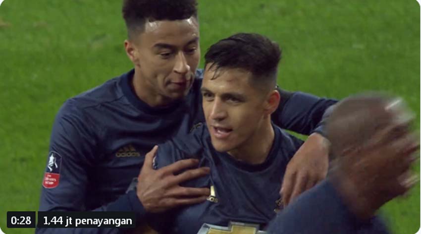 Gol Alexis Sanchez ke Gawang Arsenal di Piala FA Ternyata Sudah Diramal Romelu Lukaku