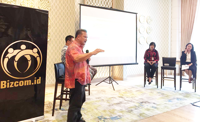 Alfonsus Theodorus Tampil di Forum Bizcom Indonesia, Ini yang Dibicarakan