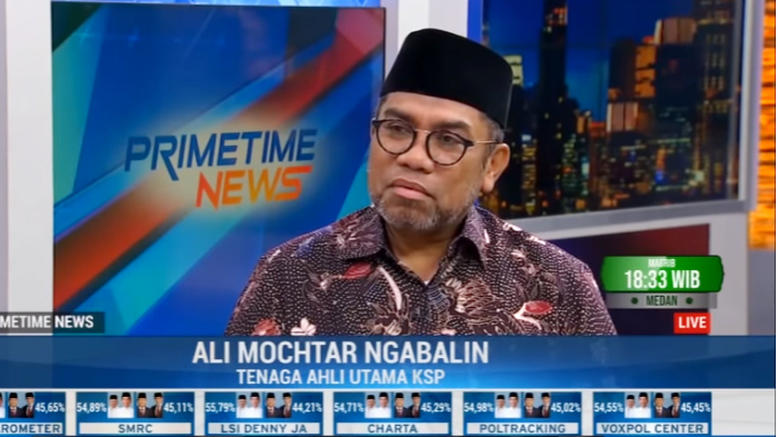 Tanggapi Tuduhan Makar Atas Arahan Istana Presiden, Ali Mochtar Ngabalin Ajak Jokowi Bersumpah