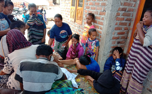 Dengar Laporan Antonius Kera Tukan Tewas Bunuh Diri Polres Lembata Langsung ke TKP