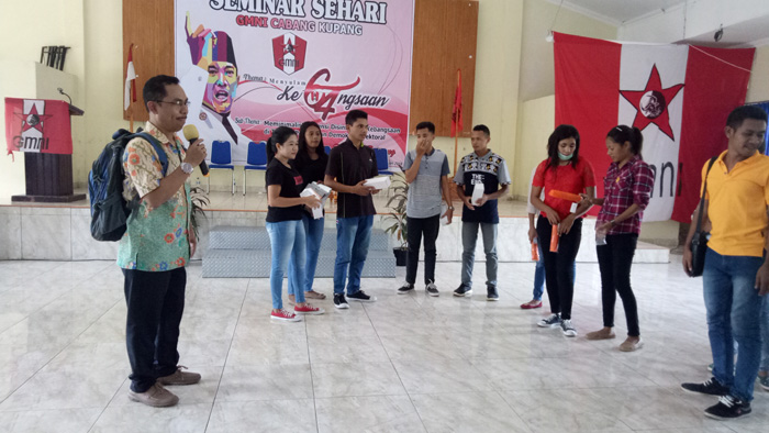 Thomas Dohu Ajak Mahasiswa Gunakan Hak Pilih