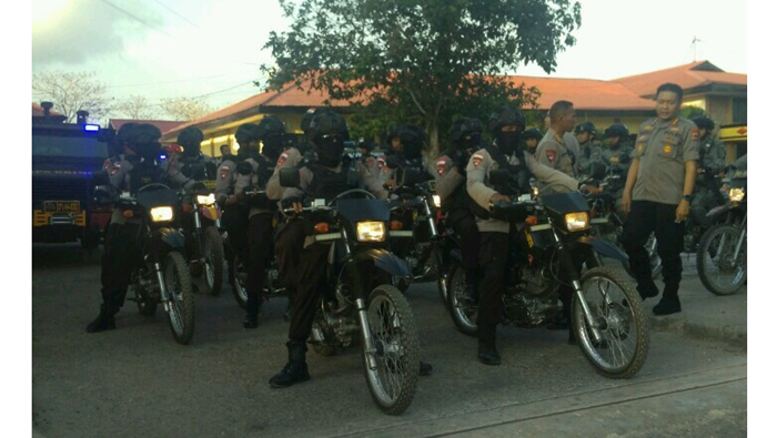 Pasukan Pengamanan PSU Patroli di Seputar Kota Soe, Kapolres TTS Imbau Tidak Ada Aksi Pawai