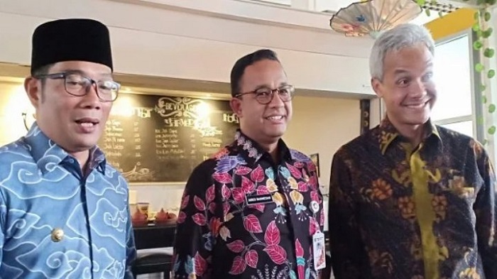 Survei Indikator Politik: Elektabilitas Ganjar Pranowo Ungguli Anies Baswedan Calon Presiden 2024