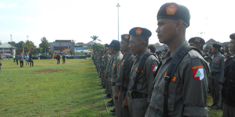 Ansor Terjunkan 1.000 Banser Amankan Natal di Jember