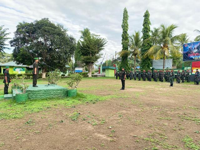 Peringatan Hari Juang TNI AD ke-78 di Kodim 1618/TTU, KASAD Ingatkan Netralitas TNI Pada Pemilu 2024