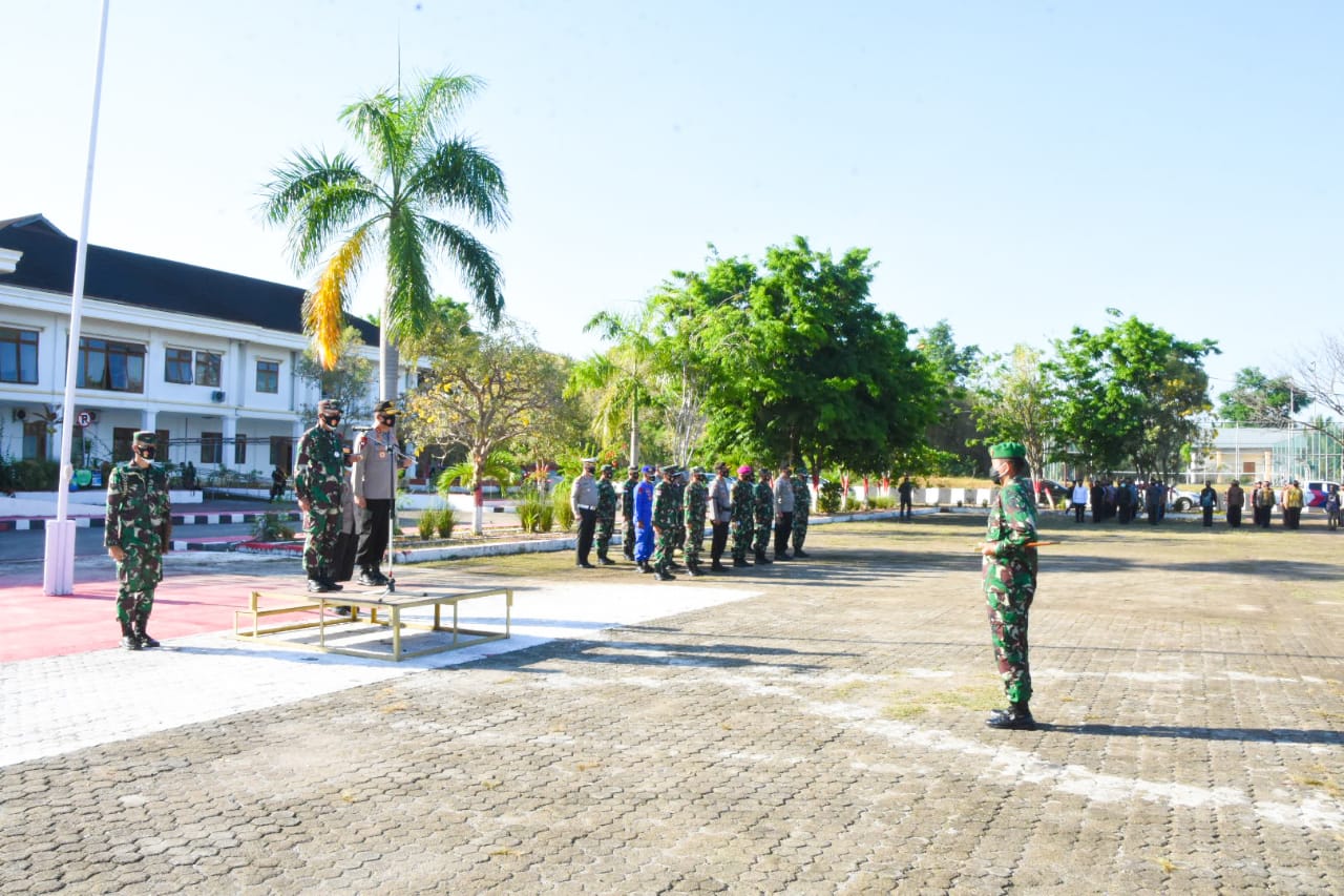 Apel Gelar Pasukan Pengamanan VVIP Kunjungan Kerja Presiden RI di Labuan Bajo, Yuk Simak