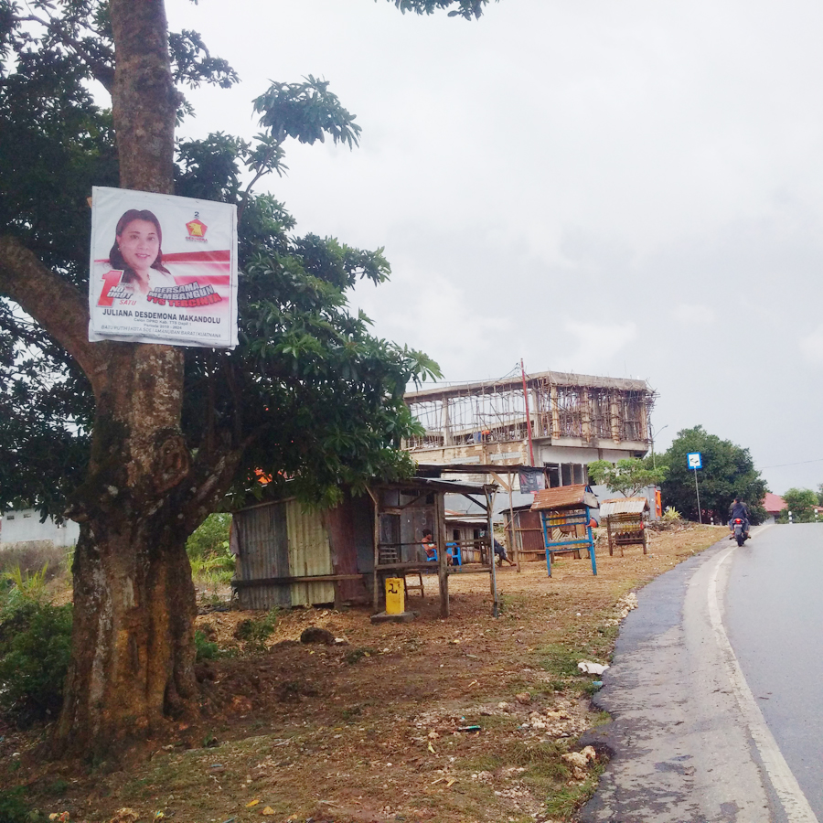 Bawaslu TTS Masih Toleransi APK yang Dipasang Tidak Pada Tempatnya