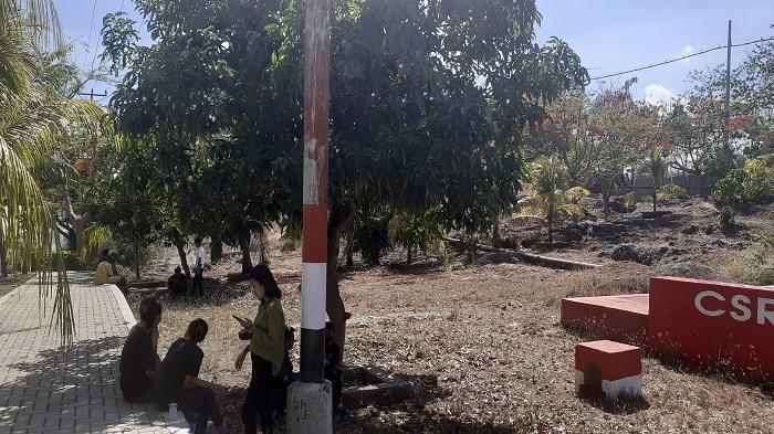 Jelang Kegiatan Bakti Karang Taruna, Karang Taruna Fatululi Gelar Kerja Bakti