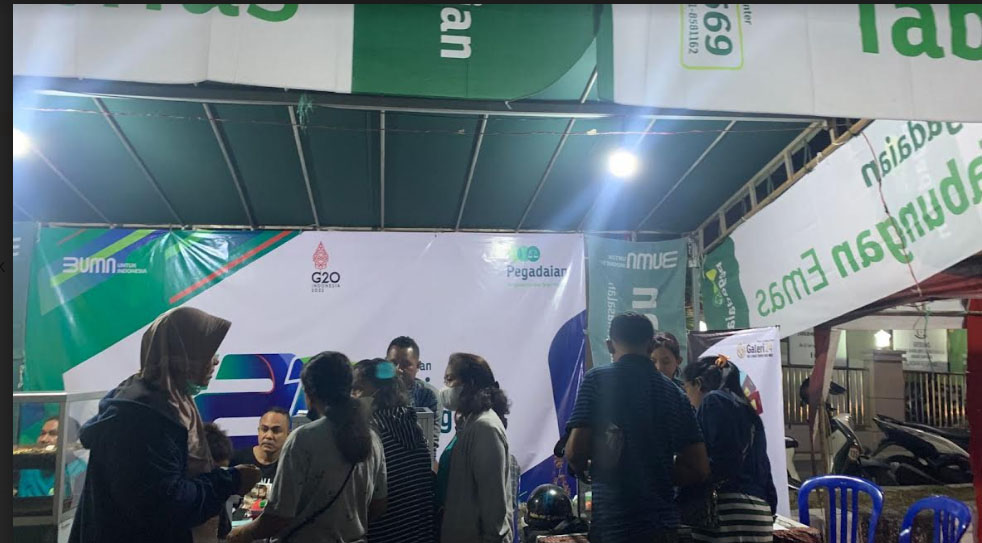 PT Pegadaian Galeri24 dan PT Pegadaian Area Ende Meriahkan Expo Pameran Kebangsaan 2022