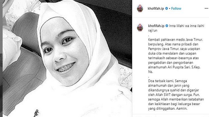 Berstatus PDP Covid-19, Perawat Ari Puspitasari Meninggal dalam Kondisi Hamil