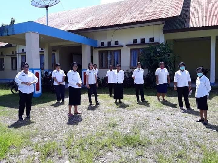 Cegah Corona Bupati dan ASN Berjemur Selama 15 Menit