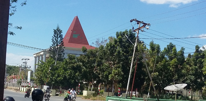 Baru Setahun Berdiri, Gedung DPD RI Provinsi NTT Sudah Bocor