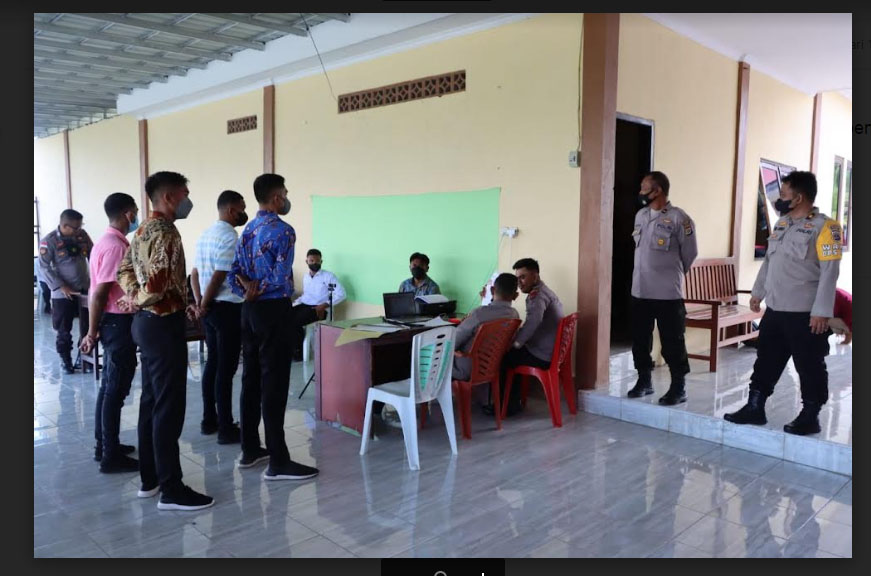 Pasca Dibuka Pekan Lalu, Calon Anggota Polri Membludak di Mapolres Kupang