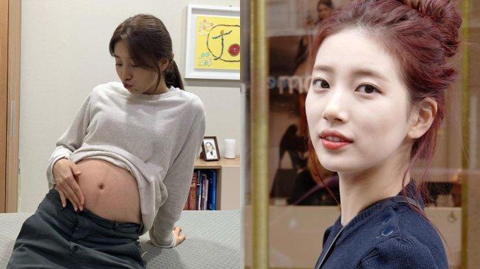 Pernah Heboh degan Berhijab, Kini Bae Suzy Bikin Heboh lagi dengan Tampilan Perut Buncit, Hamil?